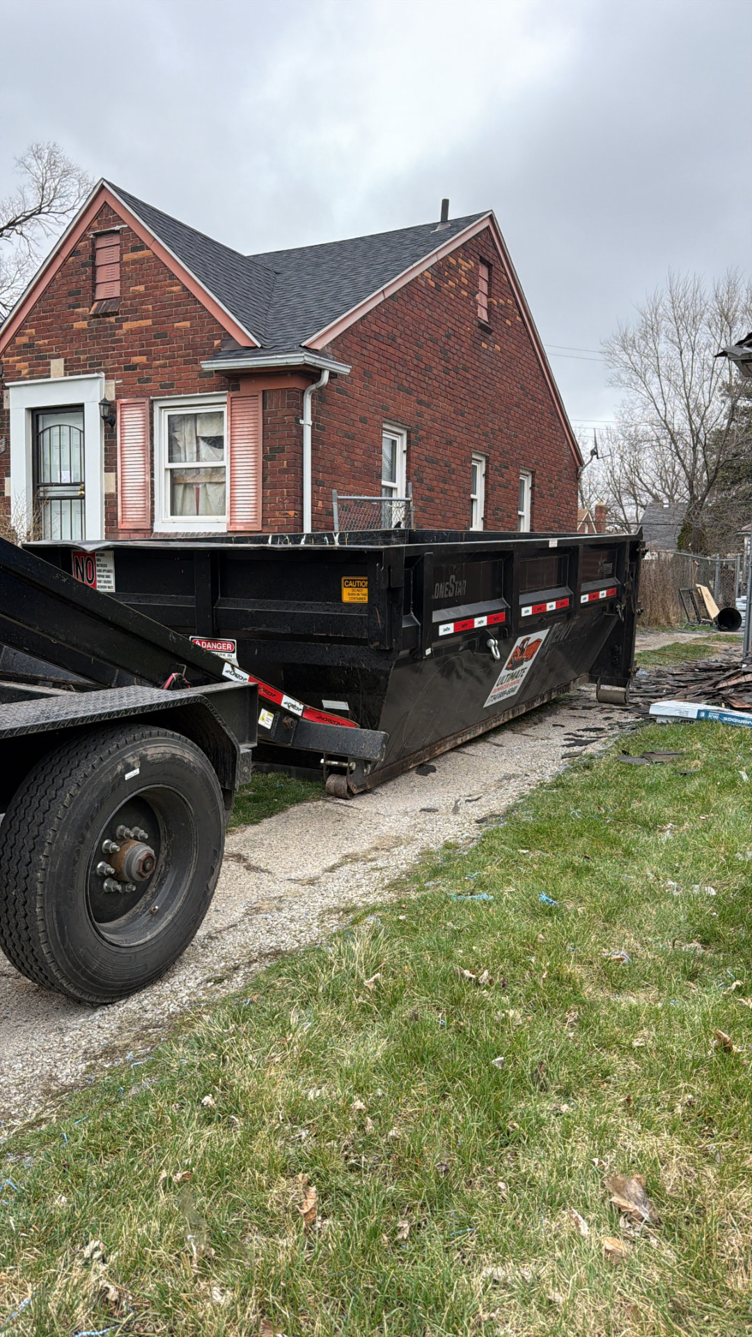 15 yard dumpster